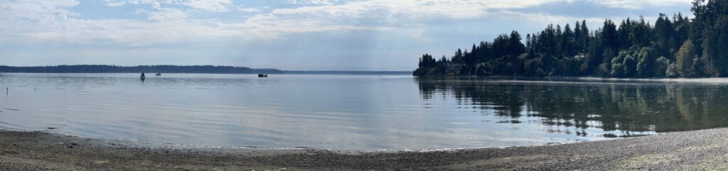 Tolmie State park Beach