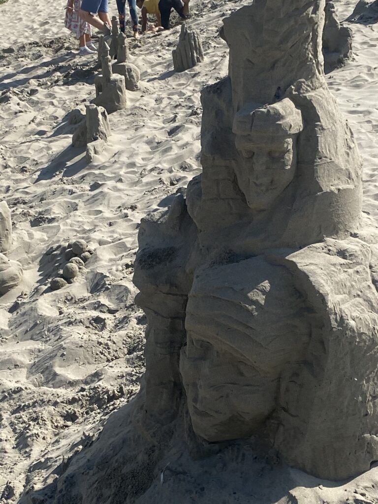 Sand sculpture